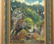 Alain GRAVIE (Xxè-XXIè) "Paysage de camp