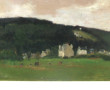 Abel VILLARD (1871-1969) "La colline Ble
