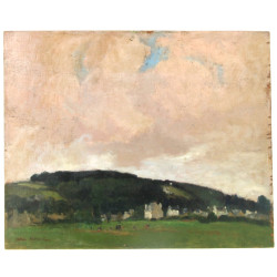 Abel VILLARD (1871-1969) "La colline Ble
