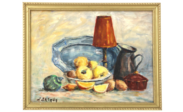 Jean SALAUN (Xxème) "Nature morte aux fr