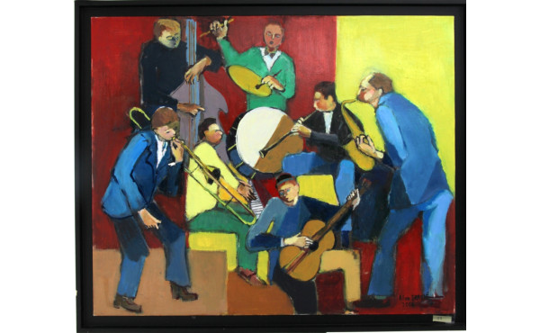 Alain GRAVIE (Xxè-XXIè) "Les musiciens",