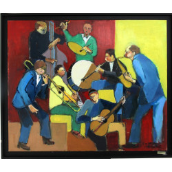 Alain GRAVIE (Xxè-XXIè) "Les musiciens",