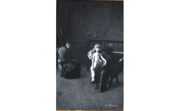 Edouard MARTY (1851-1913) "Le médecin et