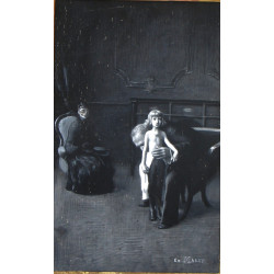 Edouard MARTY (1851-1913) "Le médecin et