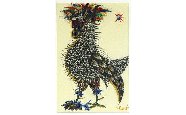 Jean LURÇAT (1892-1966) "Coq", gravure r
