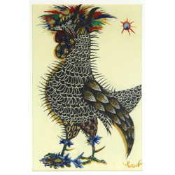 Jean LURÇAT (1892-1966) "Coq", gravure r