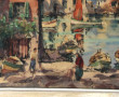 Ecole Xxème "Vue du port de Saint-Tropez