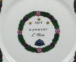 1ère GM - Assiette en porcelaine marquée