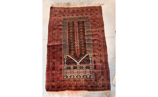 TURKMEN - Tapis en laine points noués à 