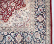 Tapis en laine points noués dans les ton