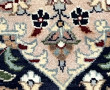 Tapis en laine points noués dans les ton