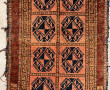Tapis de selle en laine points noués 104