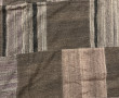 Tapis souple moderne dans les tons bruns