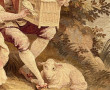AUBUSSON - Paire de tapisseries à vue ov