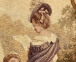 AUBUSSON - Paire de tapisseries à vue ov