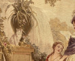 AUBUSSON - Paire de tapisseries à vue ov