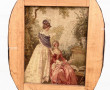 AUBUSSON - Paire de tapisseries à vue ov