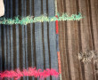 Tapis kilim en laine dans les tons bleu 