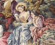 Tenture décorative à décor d'une scène c