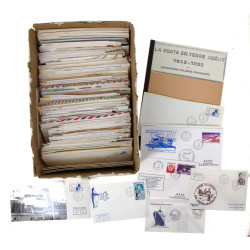 TAAF - A TRIER - Carton de cartes et env