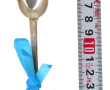 Cuillère en argent modèle uniplat, poinç