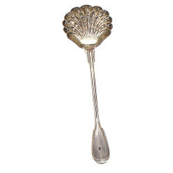 Cuillère saupoudreuse en argent, poinçon