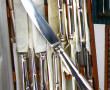 Belle ménagère en métal argenté modèle f