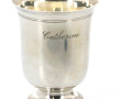 Timbale gravée "Catherine", en argent, p