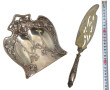 ART NOUVEAU - Pelle en métal argenté à d