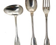 Couvert enfant en argent, poinçon minerv