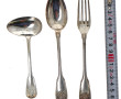 Couvert enfant en argent, poinçon minerv