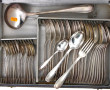 Ménagère en métal argenté style ART DECO