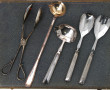 Ménagère en métal argenté style ART DECO