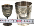 Timbale en argent poinçon minerve, poids