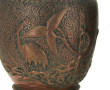 JAPON - Paire de vases anciens en cuivre