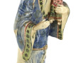 VIETNAM - Statuette en céramique émaillé