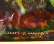 Tableau en émaux polychromes décor d'un 