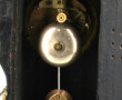 Pendule style Louis XV en marqueterie 