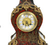 Pendule style Louis XV en marqueterie 