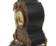 Pendule style Louis XV en marqueterie 