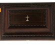 Grand coffret XIXème de forme tombeau en