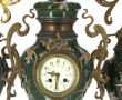 Garniture ART NOUVEAU en céramique à déc