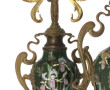 Garniture ART NOUVEAU en céramique à déc