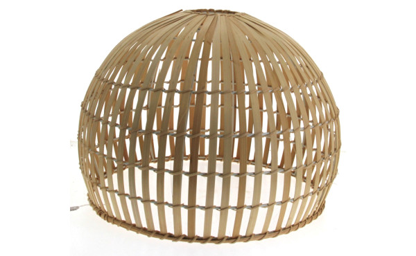 Suspension moderne en osier naturel, sto