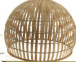 Suspension moderne en osier naturel, sto