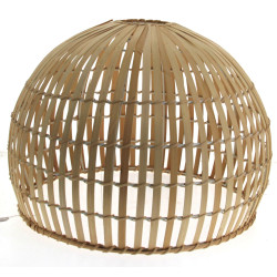 Suspension moderne en osier naturel, sto