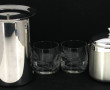 Lot comprenant 6 verres à whisky en verr
