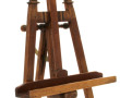 Chevalet en bois sculpté à décor de cols