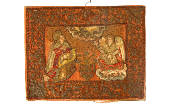 RELIGIOSA - Scène d'Annonciation, tissu 