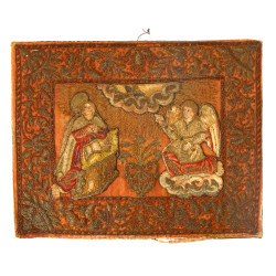 RELIGIOSA - Scène d'Annonciation, tissu 